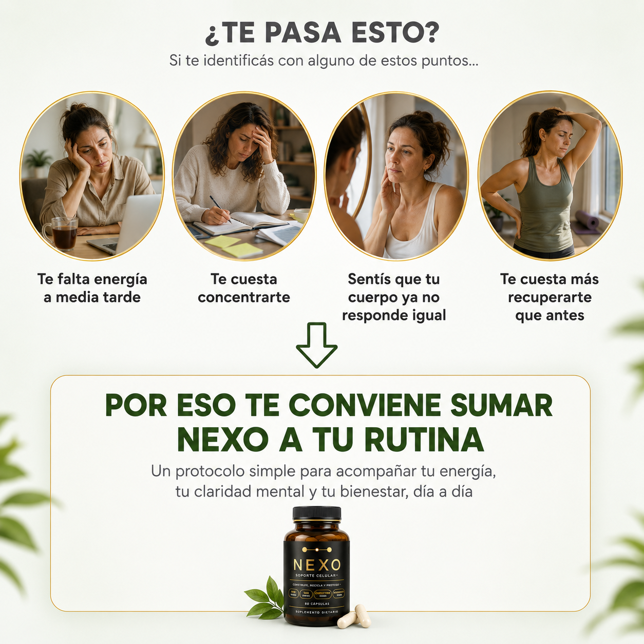 Nexo - NMN 4 en 1 • Energía y Piel Saludable