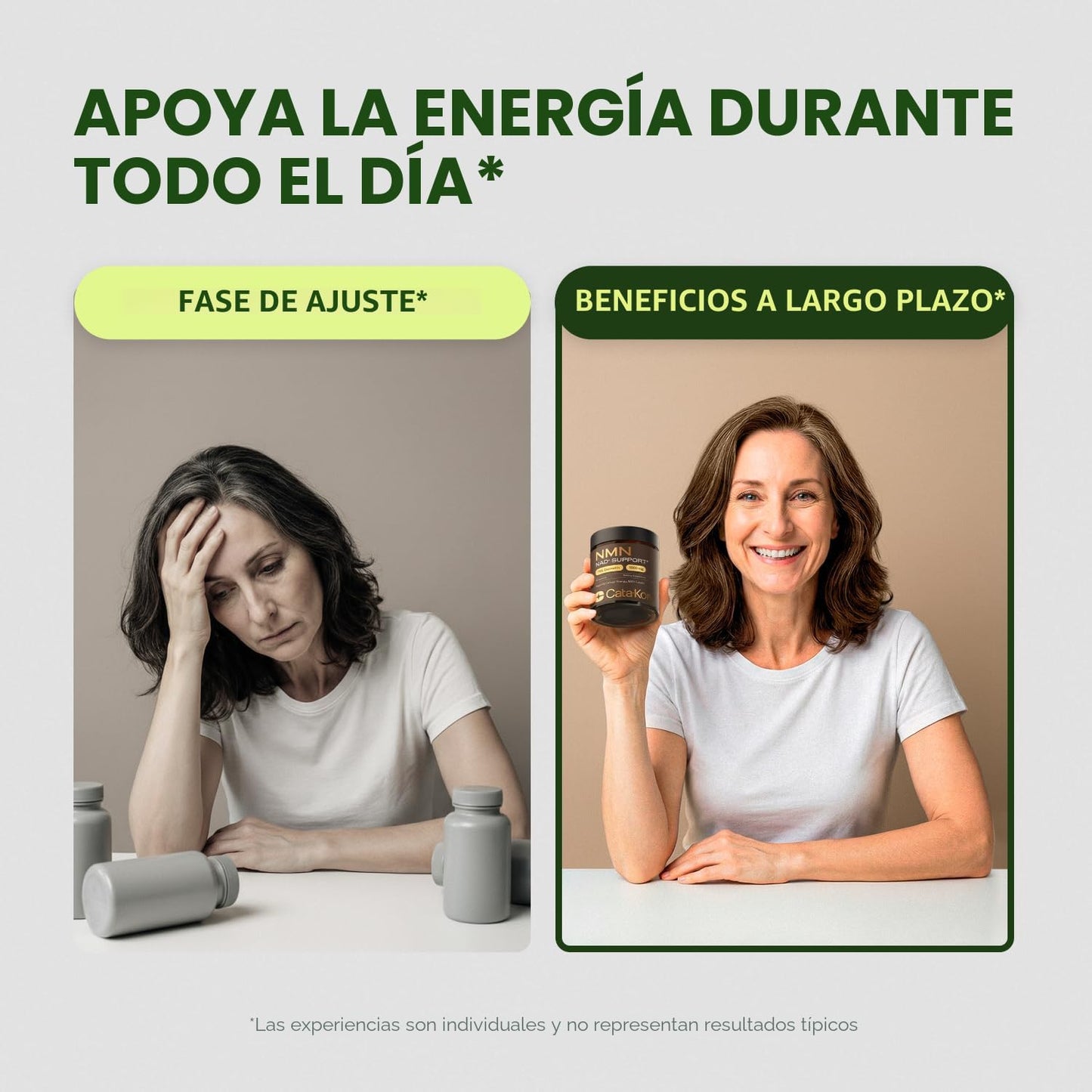 Cata-Kor - Suplemento NAD 4 en 1 • Energía y Piel Saludable